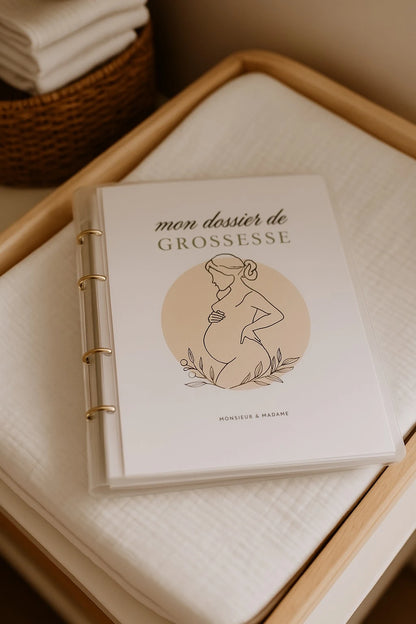 Classeur de grossesse personnalisé - Provence